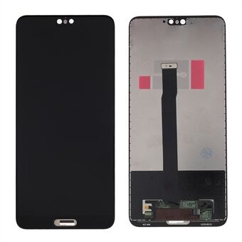 Voor Huawei P20 Lcd-scherm en Digitizer Vergadering Deel Vervanging Accessoire (zonder Logo) - Zwart