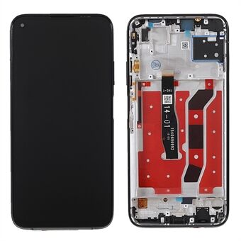 LCD Display Screen and Digitizer Assembly + Frame Replacement (Without Logo) for Huawei P40 lite 4G / nova 6 SE