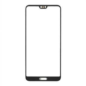 Voorste buitenste lensglas schermvervanging reparatieonderdeel (met vingerafdrukbeugel) voor Huawei P20 Pro.