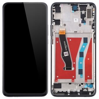 OEM Grade S LCD scherm en digitizer unit + frame vervangend onderdeel (zonder logo) voor Huawei P Smart Z / Y9 Prime 2019 - Zwart