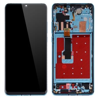 OEM Grade S OLED-scherm en Digitizer-eenheid + framevervangingsonderdeel (zonder logo) voor Huawei P30 Pro