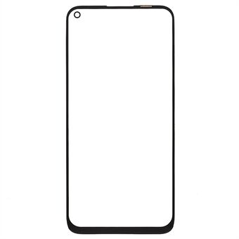 Voor Huawei P40 lite 4G Grade C scherm glazen lens + OCA zelfklevende vervanging (zonder logo)