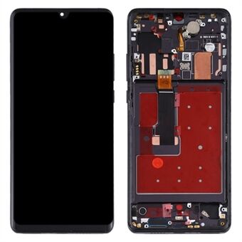 Voor Huawei P30 Pro Grade C OLED Scherm en Digitizer Montage + Frame Vervangingsonderdeel (zonder Logo) - Zwart