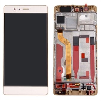 Voor Huawei P9 Grade C Lcd-scherm en Digitizer Vergadering + Frame (zonder Logo)