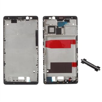 OEM front behuizing frame + oortelefoon mesh vervanging voor Huawei Mate 8 - Zwart