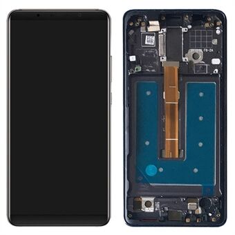 Voor Huawei Mate 10 Pro Grade C OLED Monitor & Digitizer + Frame Vervangend Onderdeel (Geen Logo) - Zwart