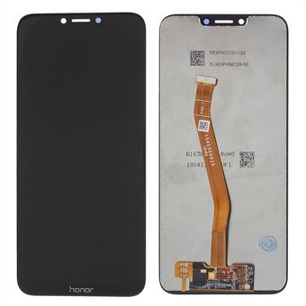 OEM LCD-scherm en digitaliseringsassemblage + frame vervangend onderdeel voor Huawei Honor Play - Zwart