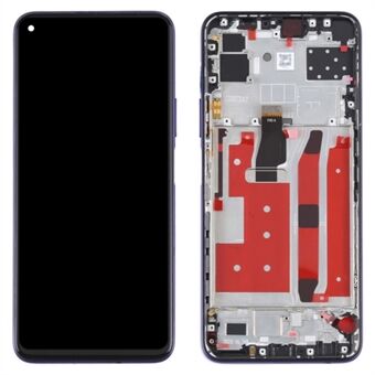 Voor Honor 30S / Huawei nova 7 SE / P40 Lite 5G Grade B LCD-scherm en digitizer montage + frame (zonder logo)