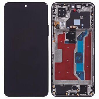 Voor Huawei nova 10 SE 4G OEM Grade S OLED Scherm en Digitizer Assy + Frame Onderdeel (Zonder Logo) - Zwart