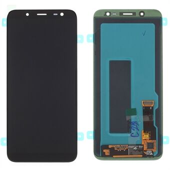 OEM LCD-scherm en digitaliseringsmodule vervanging voor Samsung Galaxy J6 (2018) J600 - zwart