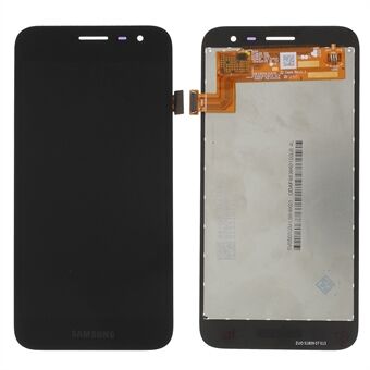 OEM LCD-scherm en digitaliseringsmontage Vervangend onderdeel voor Samsung Galaxy J2 Core J260 - Zwart