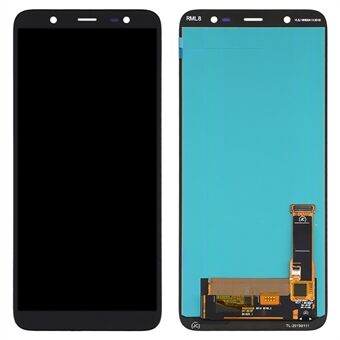 OLED Display Touch Screen Digitizer glas montage voor Samsung Galaxy J8 (2018) J810 reserveonderdeel - zwart