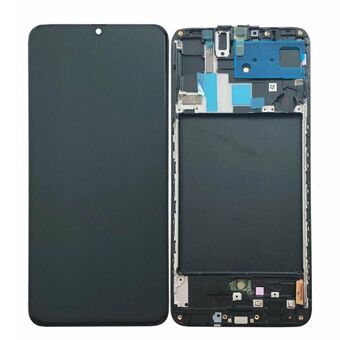 OEM LCD-scherm en Digitizer Montage + Frame Deel (zonder Logo) voor Samsung Galaxy A70 A705 SM-A705F - Zwart