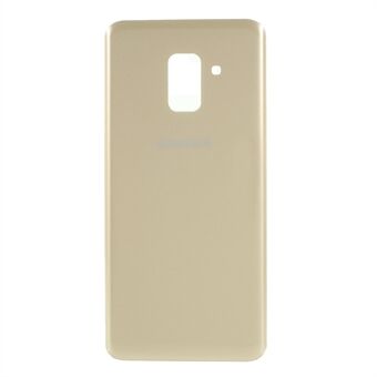 Back Battery Housing Cover Assembly Repair Part with Adhesive Sticker for Samsung Galaxy A8 (2018)