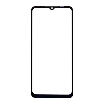 Schermglas lens + OCA zelfklevende vervanging voor Samsung Galaxy A02s (164,2x75.9x9,1 mm) A025 / A03s (164,2 x 75,9 x 9,1 mm) - Zwart