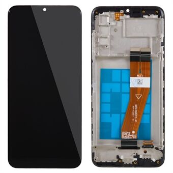 Voor Samsung Galaxy A03s (164,2 x 75,9 x 9,1 mm) A037 Grade C LCD-scherm en Digitizer-assemblage + frame (in-celtechnologie) (zonder logo)