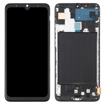 Voor Samsung Galaxy A70 A705 Grade C OLED-scherm en Digitizer Montage + Frame (zonder Logo)