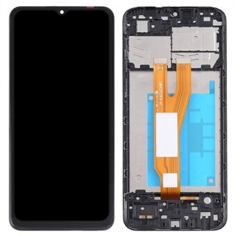 Voor Samsung Galaxy A04 4G (164.4 x 76.3 x 9.1 mm) A045 Grade B LCD-scherm en Digitizer Montage + Frame (zonder Logo)