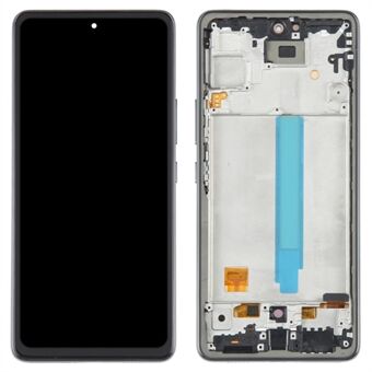 Voor Samsung Galaxy A53 5G A536 Grade C OLED-scherm en Digitizer Montage + Frame (zonder Logo) - Zwart