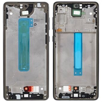 Voor Samsung Galaxy A73 5G A736B OEM front behuizing Frame reparatie onderdeel (zonder logo) - Grijs