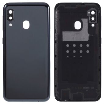 Voor Samsung Galaxy A20e A202 Batterijbehuizing met Cameralenskap (Zonder Logo)