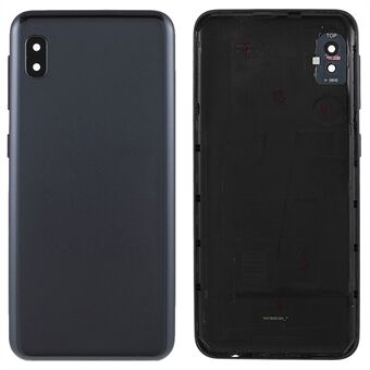 Voor Samsung Galaxy A10e A102 Batterijbehuizing met Cameralensdeksel (Zonder Logo) - Zwart