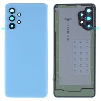 Voor Samsung Galaxy A32 4G (EU Versie) A325 Batterijbehuizing met Kleefsticker + Cameralenskap (Zonder Logo)