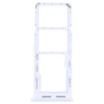 Voor Samsung Galaxy A04s 4G (164.7 x 76.7 x 9.1 mm) OEM Dual SIM -kaart + TF Card Tray Holder Vervanging (zonder logo)