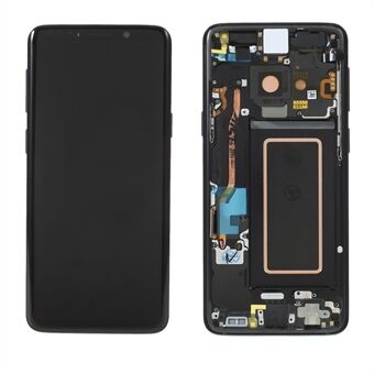 OEM LCD-scherm en digitizer-assemblage + frame-onderdeel (zonder logo) voor Samsung Galaxy S9 G960 - Zwart