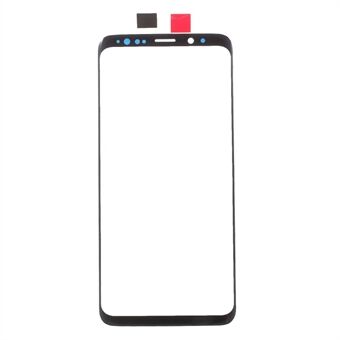 Voor Samsung Galaxy S9 SM-G960 Front Screen Glazen Lens Vervangend Onderdeel - Zwart