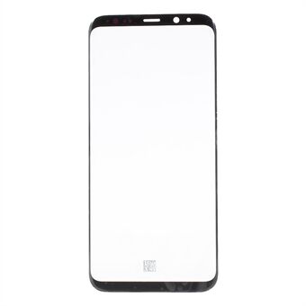 Voor Samsung Galaxy S8 Plus G955 Front Screen Glazen Lens Vervangend Onderdeel - Zwart