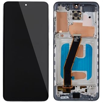 Voor Samsung Galaxy S20 4G G980F/S20 5G G981B Grade C LCD-scherm en Digitizer Assembly + Frame vervangend onderdeel (TFT-technologie) (zonder logo) - grijs