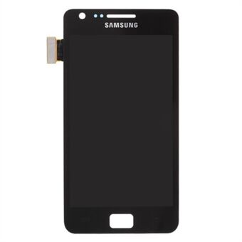 Voor Samsung I9100 Galaxy S II / 2 Touchscreen Digitizer LCD-schermcollectie - Zwart