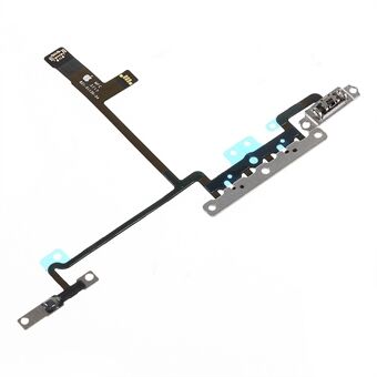 OEM voor iPhone X Volumeknop Flex-kabel met metalen plaat