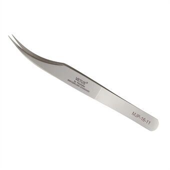 VETUS MJP-16-12 VETUS High Strength Stainless Steel Professional Curved Tip Tweezers Repair Tool