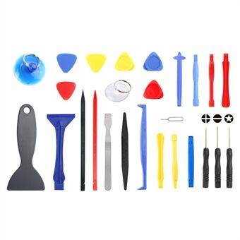 JF-8141 26-in-1 Opening Schroevendraaier Reparatie Tool Kit voor iPhone Samsung Huawei