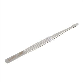 Aaa-16 Precision Steel Platte Pincet Reparatie Tool - Zilver