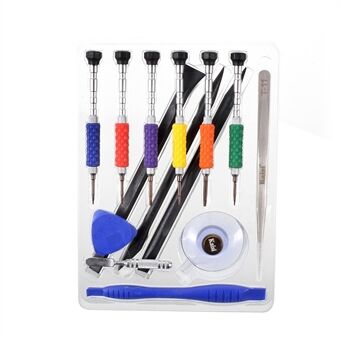 KAISI kt3601 14-in-1 Precision Mobiele Telefoon Reparatie Schroevendraaier Tool Set met Spudger Tool voor iPhone 7