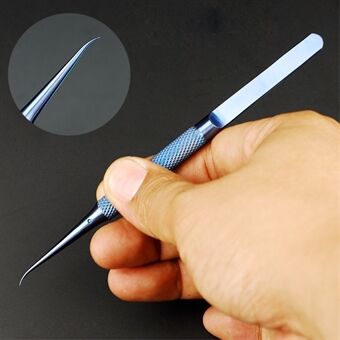 0.15mm Fingerprint Jump Wire Tweezer Titanium Alloy for Mobile Phone Mainboard Maintenance
