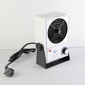 TBK Desktop Ionenventilator Onderhoud Speciale ventilator Ioniserende luchtblazer met UK-stekkerkabel