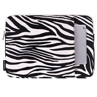 CANVASARTISAN H33-19 15" Grote Laptop Computer Tas voor Microsoft Surface Book Modieus Zebrapatroon Schokbestendige Notebook Computer Sleeve Beschermhoes