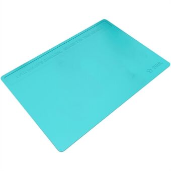 2UUL 40x28x0.3cm Hittebestendige Siliconen Pad met Anti-Stof Coating