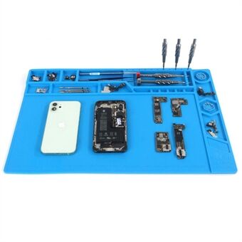 RELIFE RL-160A Isolatie Siliconen Solderen Reparatie Mat Hittebestendig Werk Pad voor Telefoon PCB Reparatie