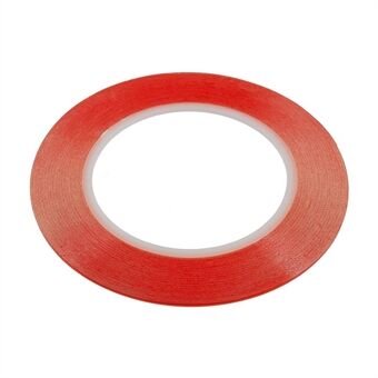 BESTE 0.25cmx25m sterke zelfklevende dubbelzijdige tape ultradunne telefoon lcd-scherm dubbelzijdige tape - rood