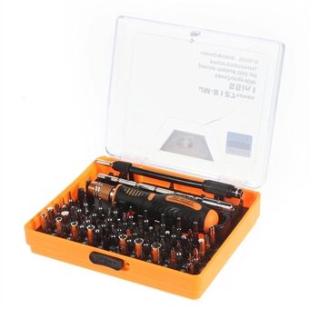 JAKEMY JM-8127 Verwisselbare Magnetische 54-in-1 Precision Smartphone PC Reparatie Tool