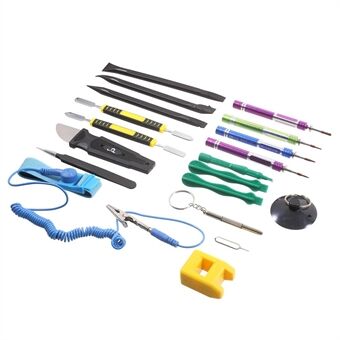 19-in-1 Schroevendraaier Spudger Opening Reparatieset voor iPhone 7/6s/6/5s etc.