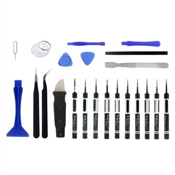 JF-8137 22-in-1 draagbare openingsschroevendraaier reparatieset voor iPhone Samsung Huawei