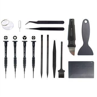 JF-8135 15-in-1 reparatiegereedschapset Openingsgereedschapsset voor iPhone