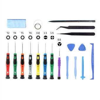 JF-8115 Professionele 19-in-1 Schroevendraaier Kit Opening Reparatie Tool Kit