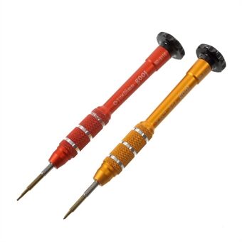 8116 0,6 mm Y-type schroevendraaier + T2 x 25 mm 6-punts kruiskopschroevendraaier opening reparatie tool voor iPhone